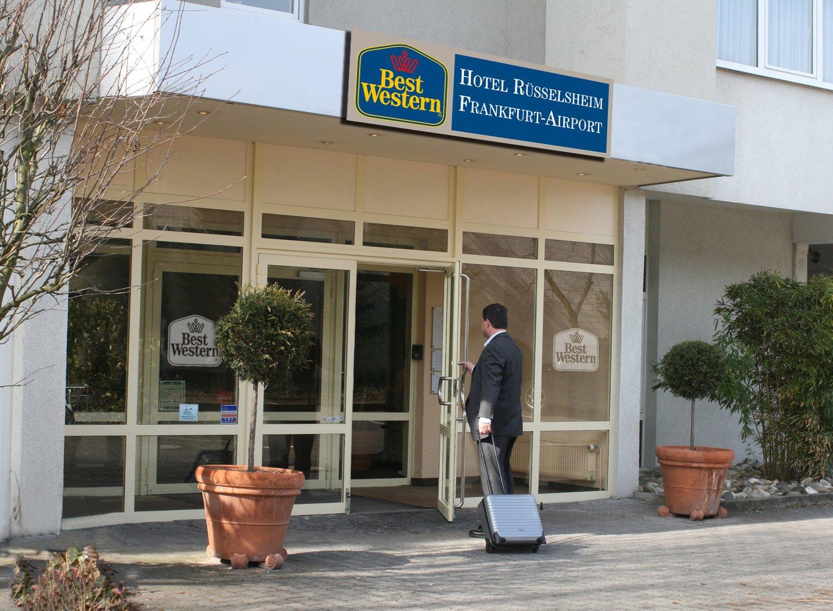 Michel Hotel Frankfurt Airport Russelsheim Bagian luar foto