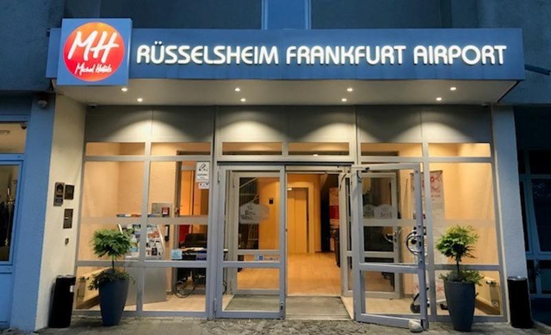 Michel Hotel Frankfurt Airport Russelsheim Bagian luar foto